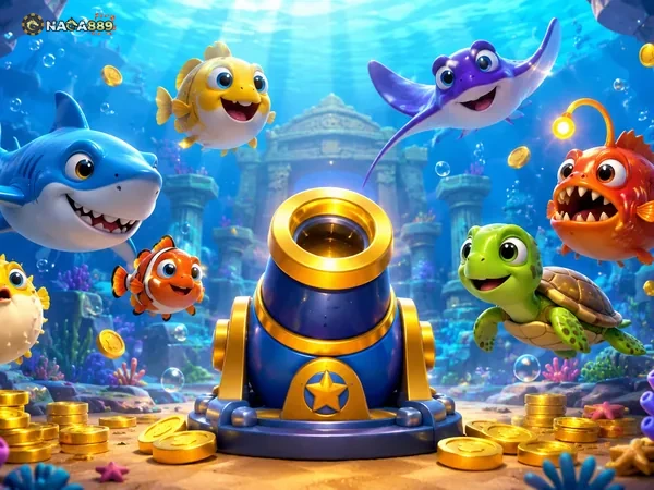 Antarmuka permainan Fishing Yi Lu Fa di perangkat digital